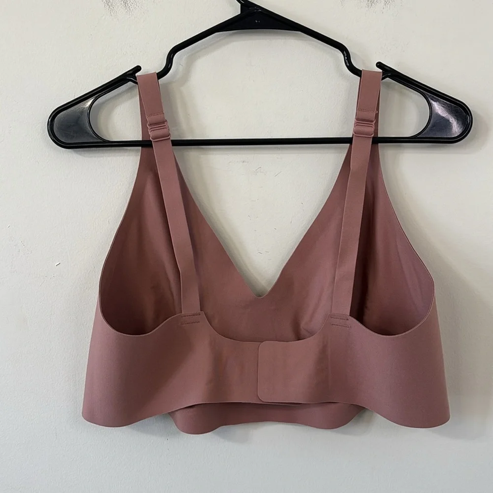 Bombas No Show Plunge Bralette Coco Plum Size 2X - Picture 5 of 7